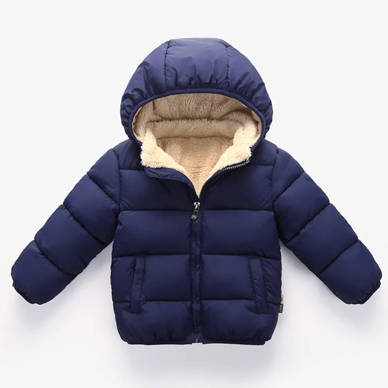 Baby Children Coats Winter Thick Jackets For Boys