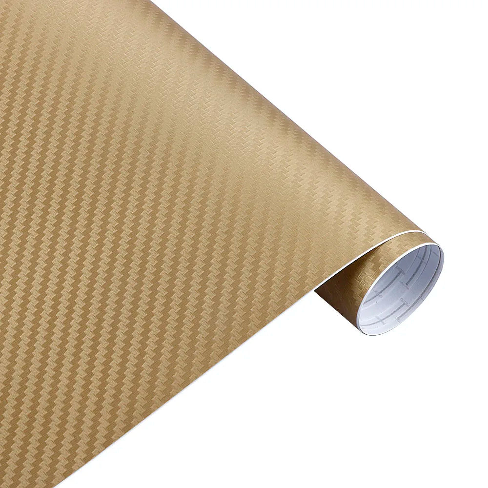 30cmx127cm 3D Carbon Fiber Vinyl Car Wrap Sheet