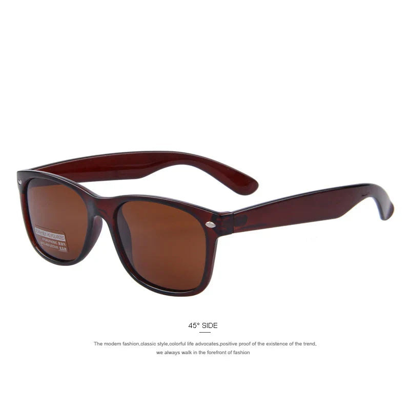 MERRYS Men Polarized Sunglasses Classic Men Retro Rivet