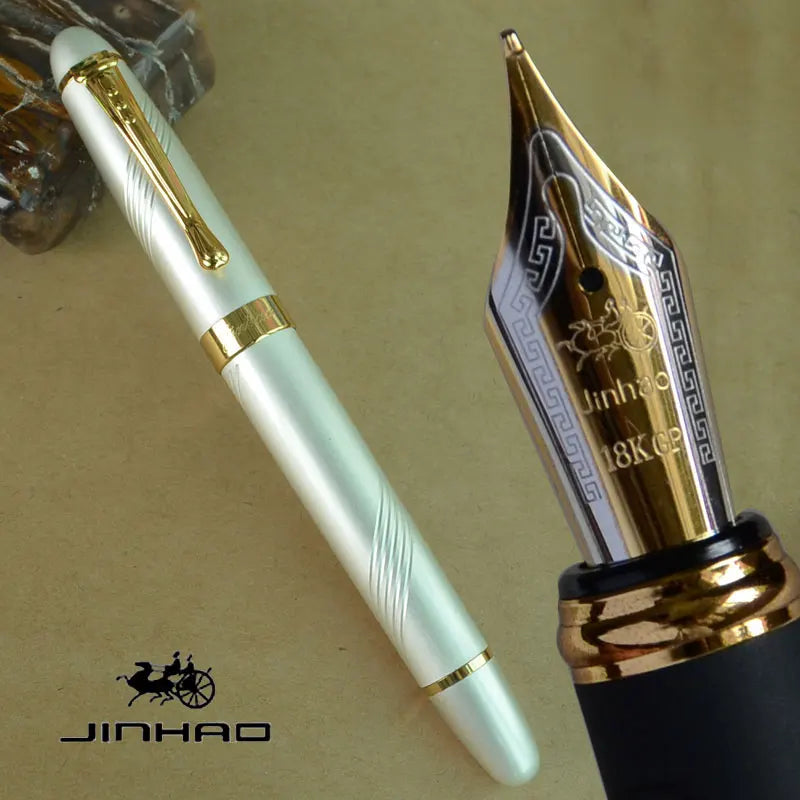 IRAURITA FOUNTAIN PEN JINHAO X450 DARK GREEN AND