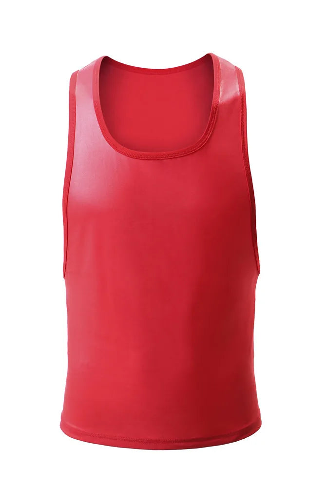 Soutong New Sexy Tank Top Men Leather Tank