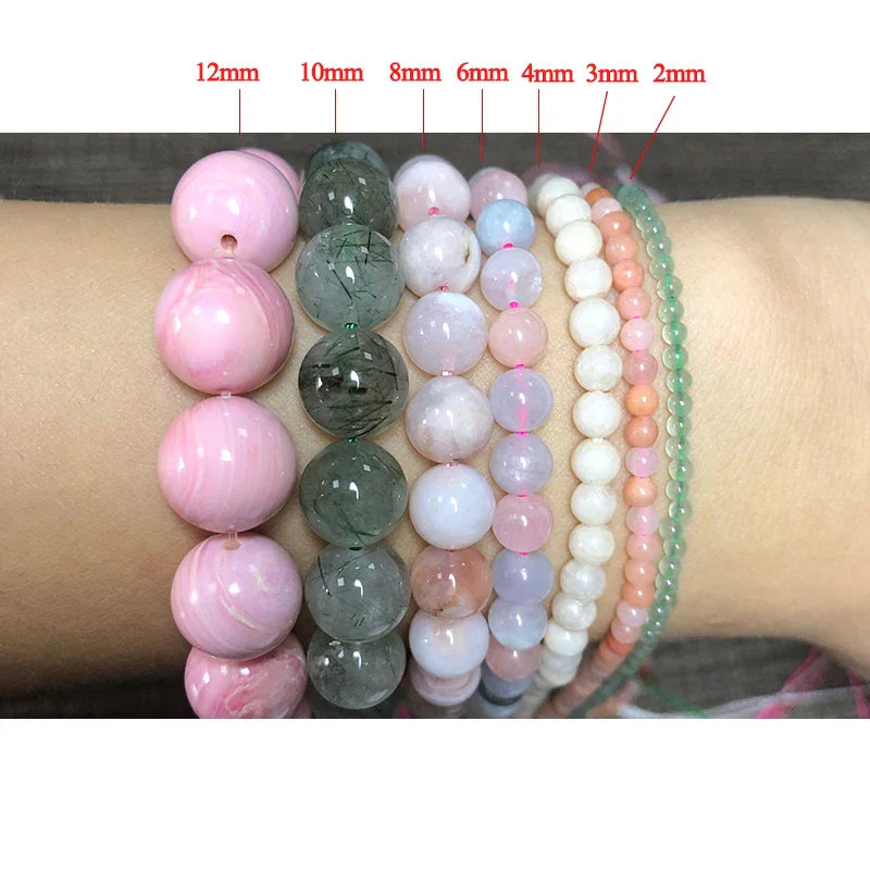 Natural Gem Stone AA Green Emerald Jades Round