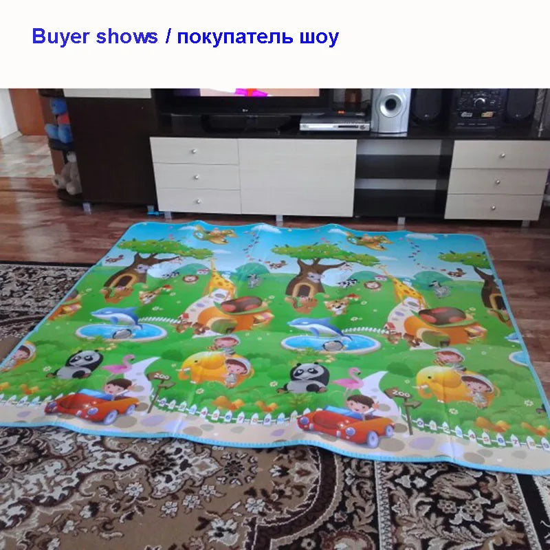 Baby Crawling Puzzle Play Mat Blue Ocean Playmat