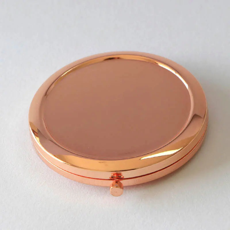 High quality Plain Rose Gold Double Sided Travel