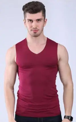 Summer Men Vest No trace of ice silk
