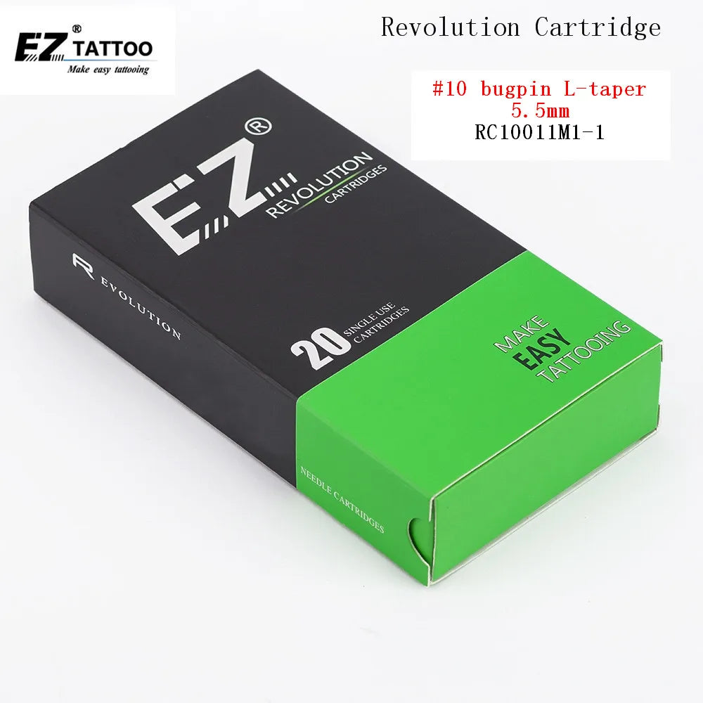 EZ Revolution Cartridge Tattoo Needles Magnum #10 0.30mm