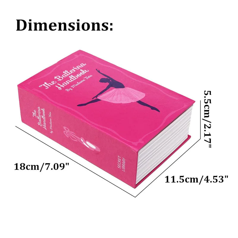 18x11.5x5.5cm Combination Lock Hidden-Safe Box Safe Box Strongbox