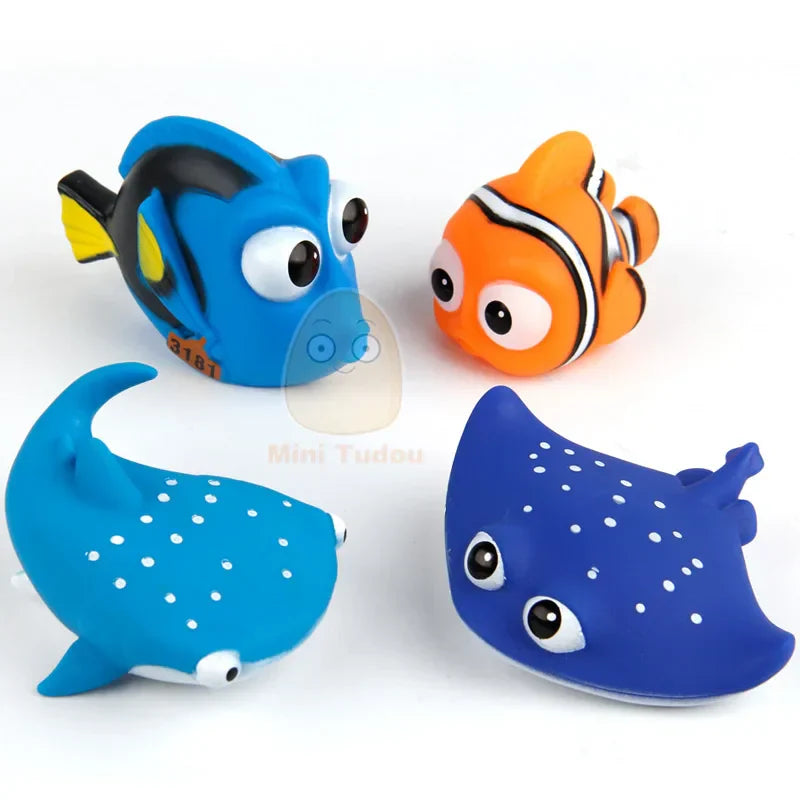 Baby Bath Toys Finding Fish Kids Float Spray