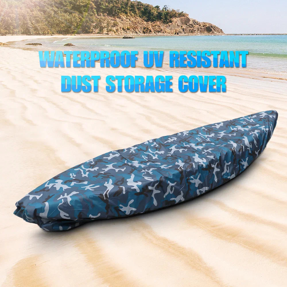 Professional Kayak Storage Cover Camouflage Waterproof UV Resistant