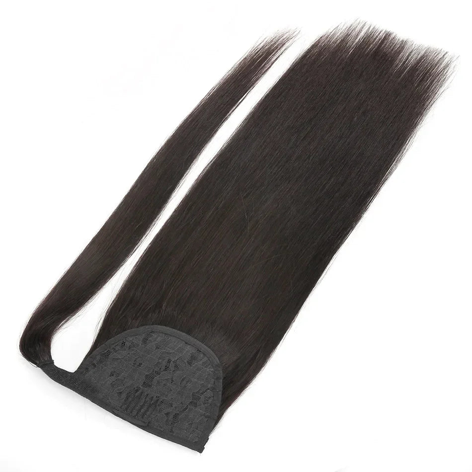 BHF 100% Human Hair Ponytail Brazilian Remy Ponytail