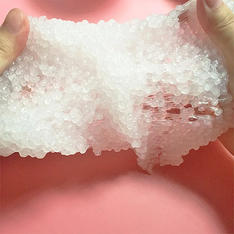 500g Transparent Bead Slime Simulation Rice Slime Accessories