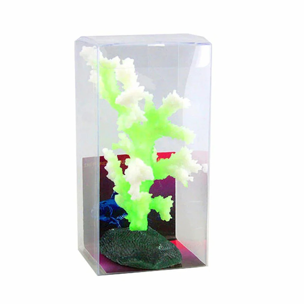 Luminous Sea Anemone Aquarium Ornament Artificial Silicone Coral