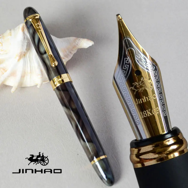 IRAURITA FOUNTAIN PEN JINHAO X450 DARK GREEN AND