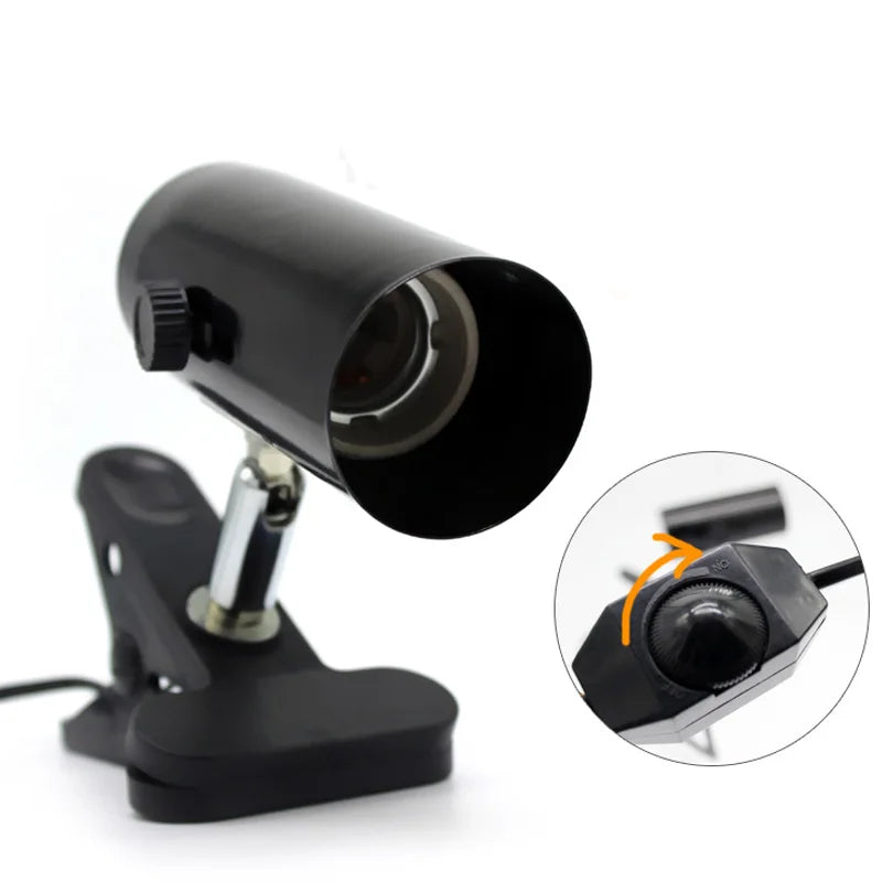 Heating Lamp Holder Clamp UVA+UVB 3.0 Lamp Set