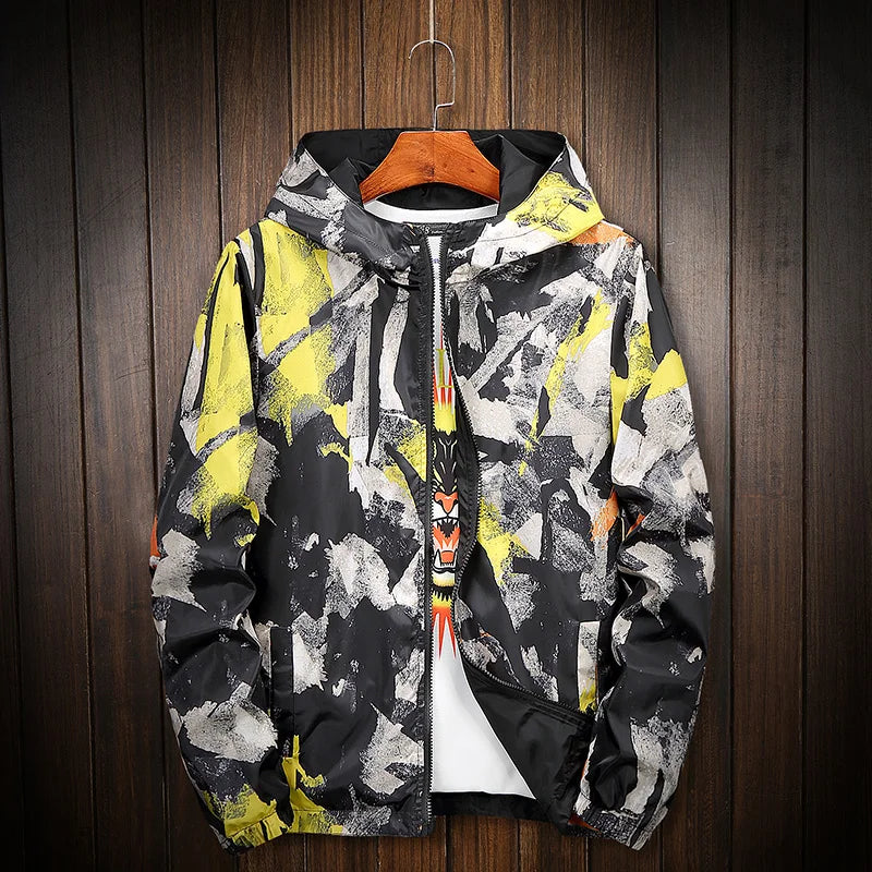 Windbreaker Jackets Men 2020 Causal Men Zipper Lightweight