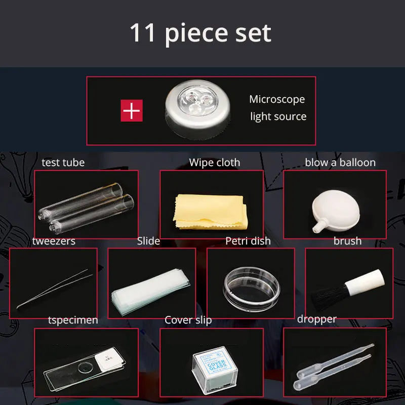 Microscope Accessories Set Specimen Making Biological Experiment Dropper