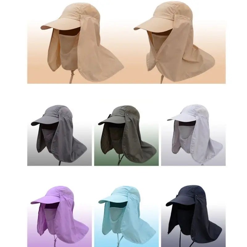 Protective Chapeu Feminino Neck Cover Ear Flap UV
