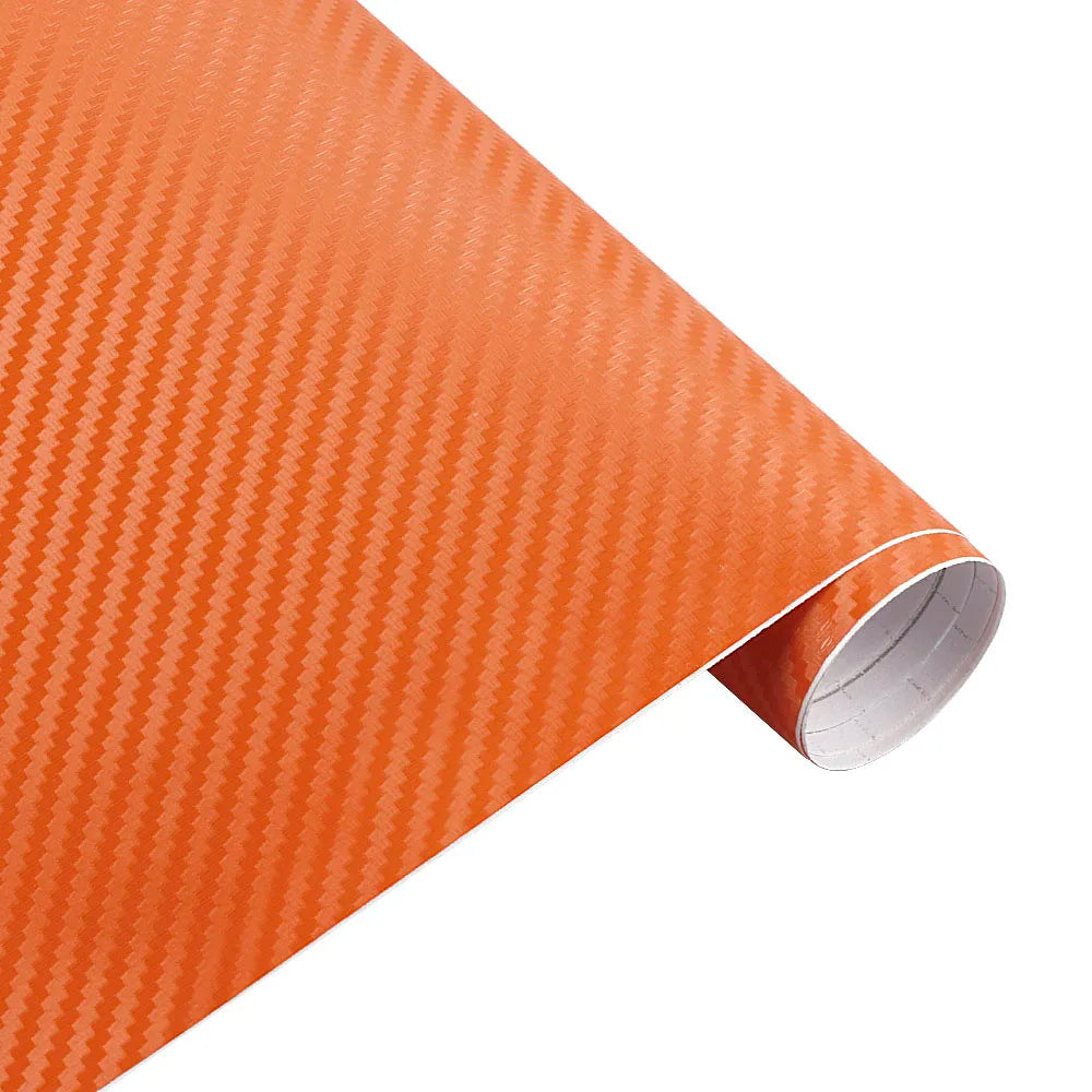 30cmx127cm 3D Carbon Fiber Vinyl Car Wrap Sheet