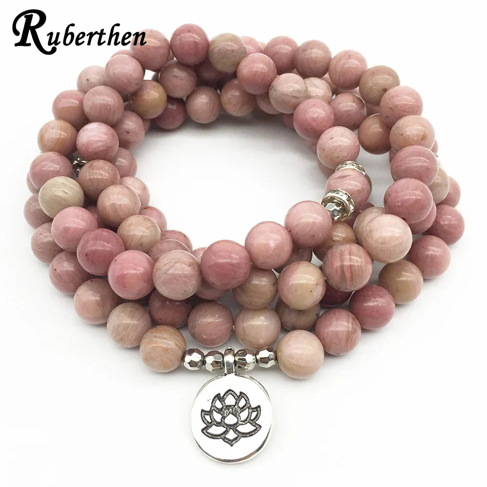 Ruberthen On Sale New Women`s Yoga Bracelet 108
