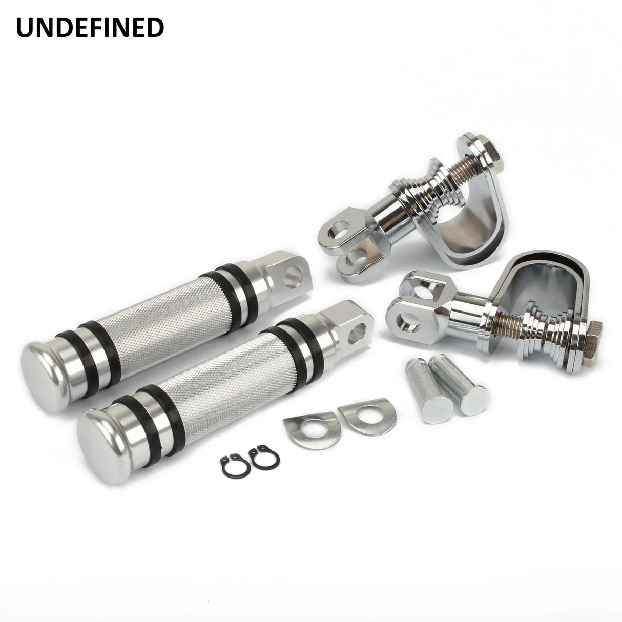 1-1/4" Chrome Motorcycle Highway Foot Pegs for Harley Chopper