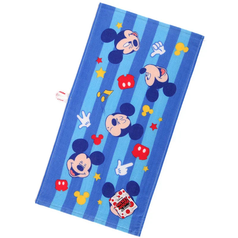 Mickey Mouse Candy Color Princess Printed Cotton Gauze