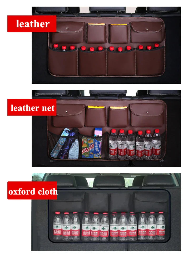 Car Rear Seat Back Storage Bag Multi Hanging