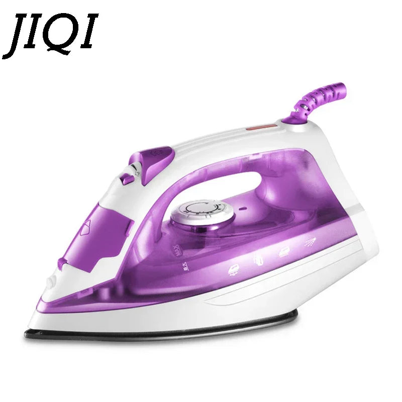 JIQI Handheld Garment Steamer Electric Steam Iron Soleplate