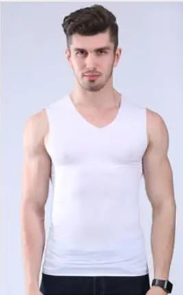 Summer Men Vest No trace of ice silk