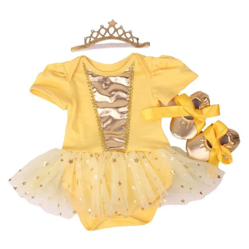 Baby girl Clothes elsa anna costume for Baby