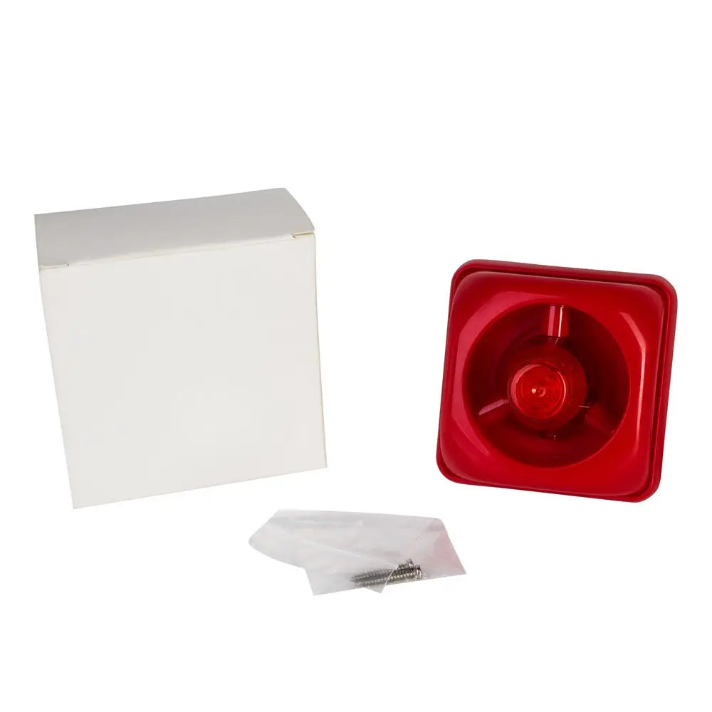 Security Alarm DC24V Alarm Siren With Flashlight 100dB