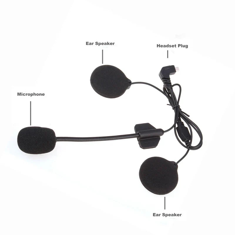 Freedconn Accessories TMAX Motorcycle Bluetooth Intercom Helmet Headset