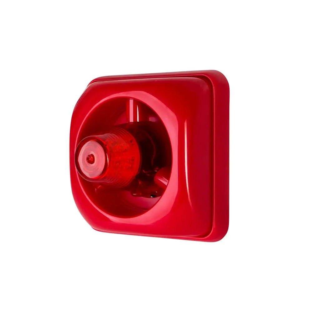 Security Alarm DC24V Alarm Siren With Flashlight 100dB