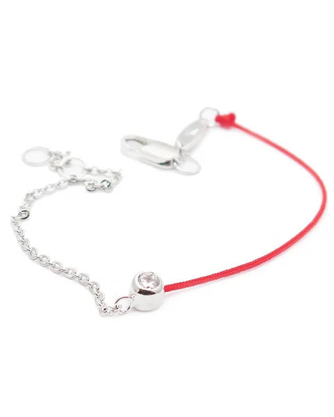Red String Bracelet Meaning With Zircon 925 Sterling