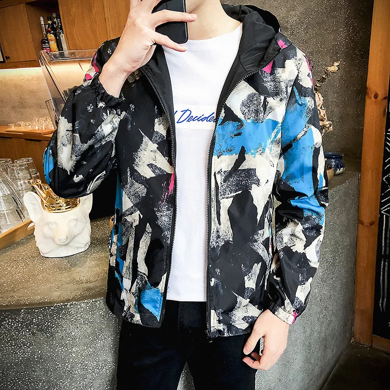 Windbreaker Jackets Men 2020 Causal Men Zipper Lightweight
