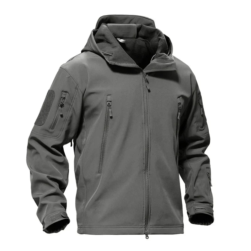 TACVASEN Winter Waterproof Fleece Lined Jackets Men's Safari