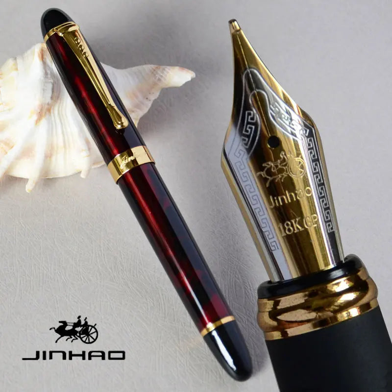 IRAURITA FOUNTAIN PEN JINHAO X450 DARK GREEN AND