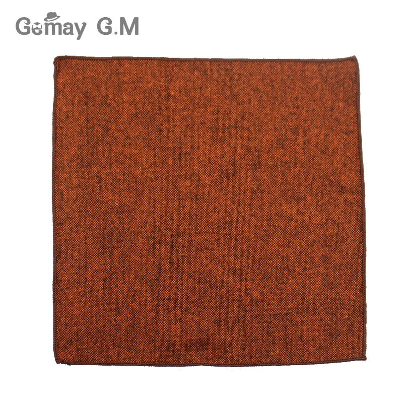 High Quality Hankerchief Scarves Business Suit Hankies Wool