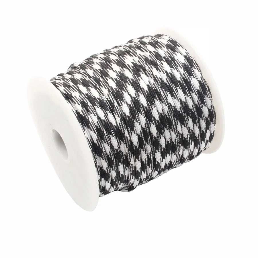 CAMPINGSKY Paracord 550 4mm Rope 100FT Survival Parachute