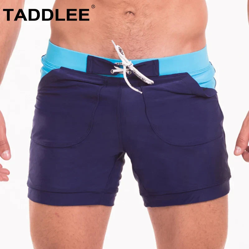 Taddlee Brand Sexy Swimwear Men Swimsuits Swim Boxer