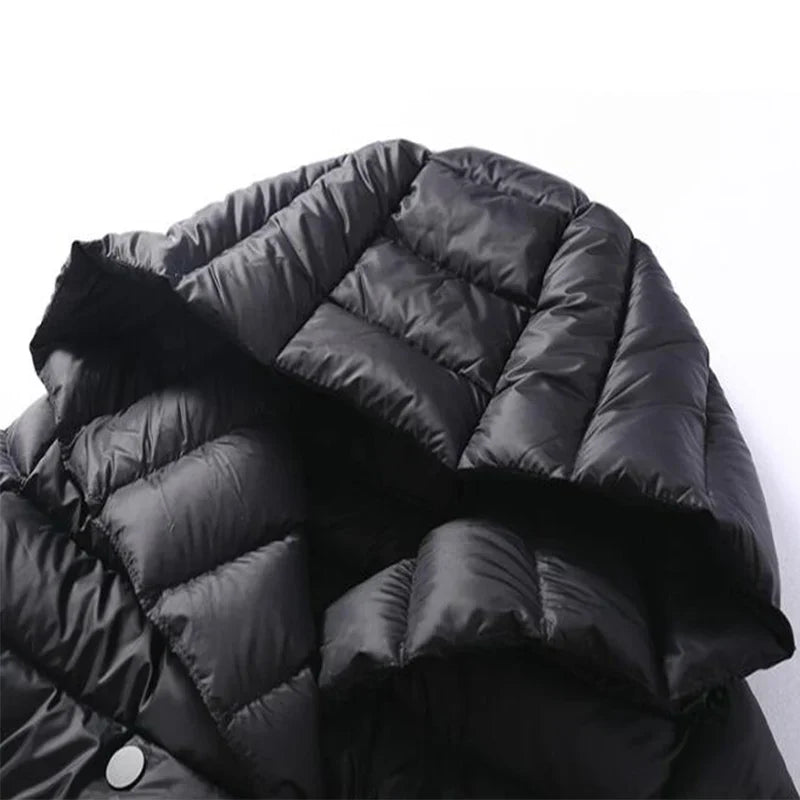 SEDUTMO Winter Long Womens Down Jackets Ultra Light