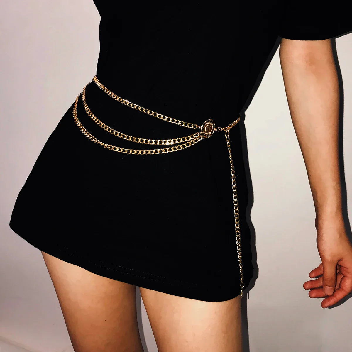 Sexy Bikini Beach Multilayer Waist Belt Chain Long
