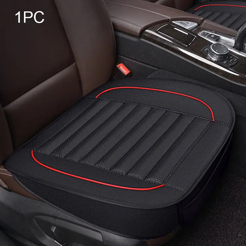 SEAMETAL Car Seat Covers PU Leather Interior Automobiles