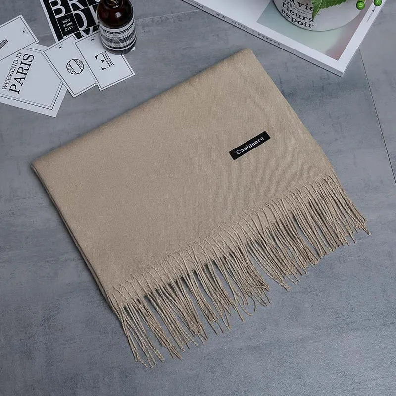 200*70cm High Quality Winter Cashmere Scarf Thicken Warm