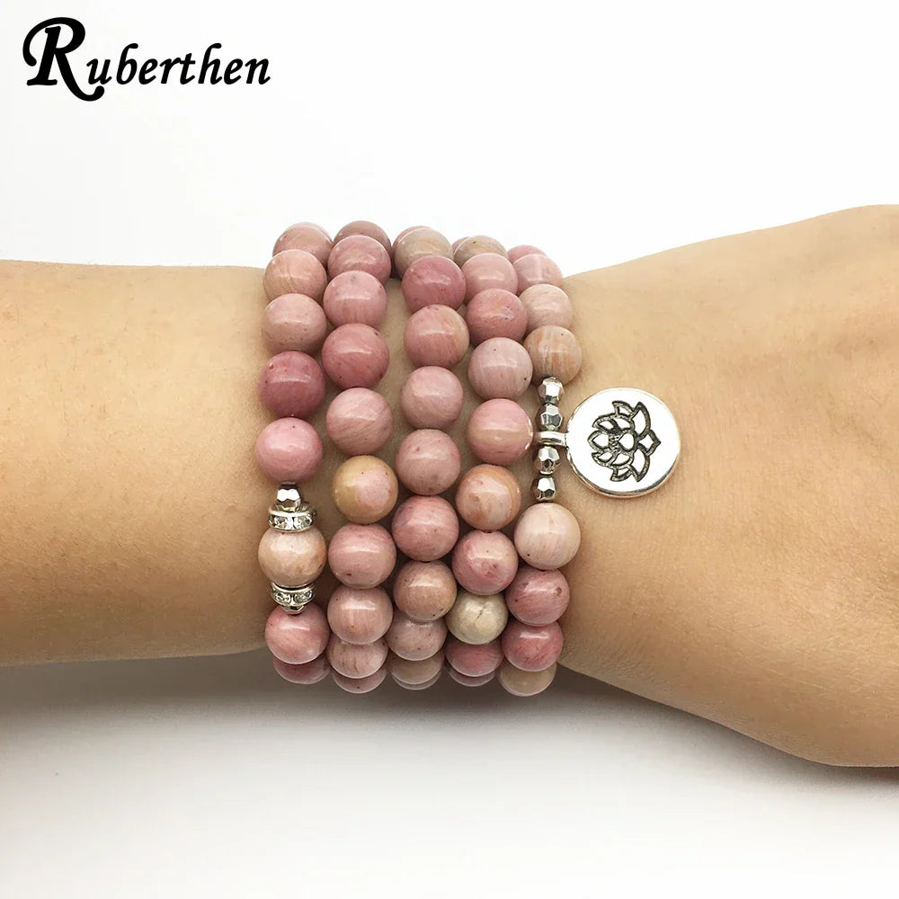 Ruberthen On Sale New Women`s Yoga Bracelet 108