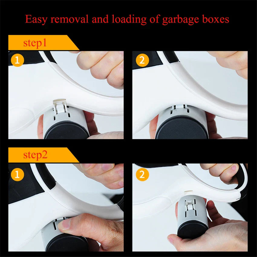 5M Retractable Dog Leashes with poop bag Dispenser