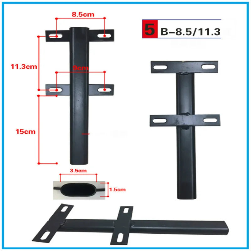 Chair Accessories Multifunction Reclining Chair Backrest Metal Support