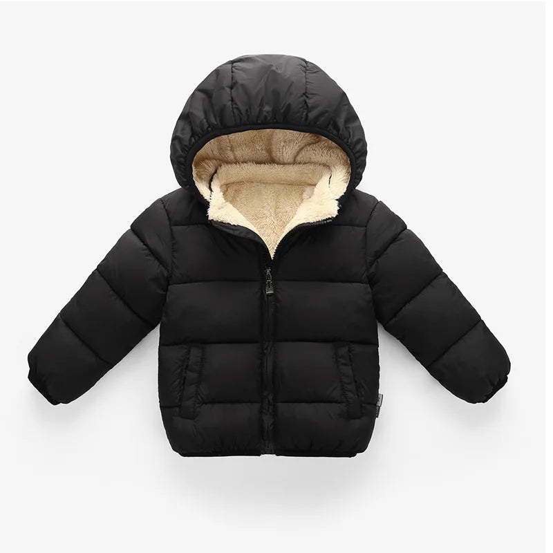 Baby Children Coats Winter Thick Jackets For Boys
