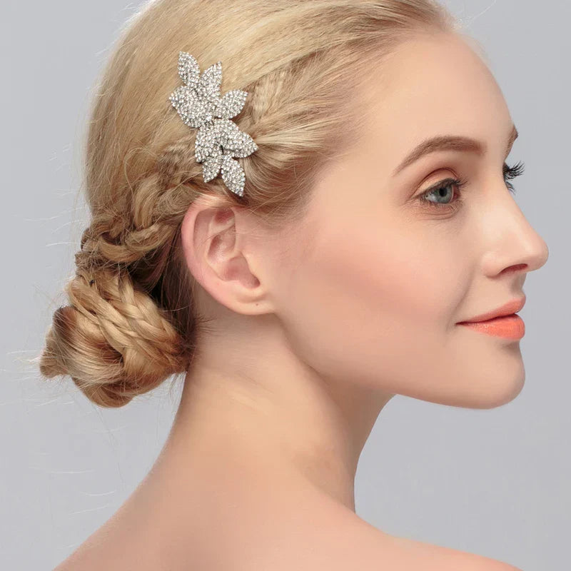 Miallo Full Austrian Crystal Hair Combs Fashion Wedding