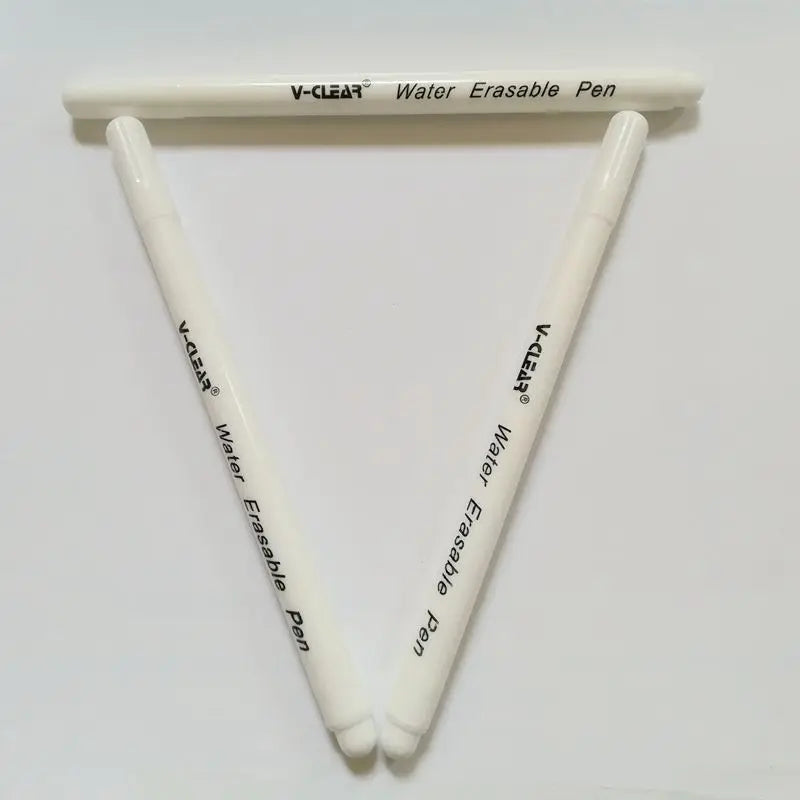 VCLEAR Water Soluble Pen White Color 3 Pcs