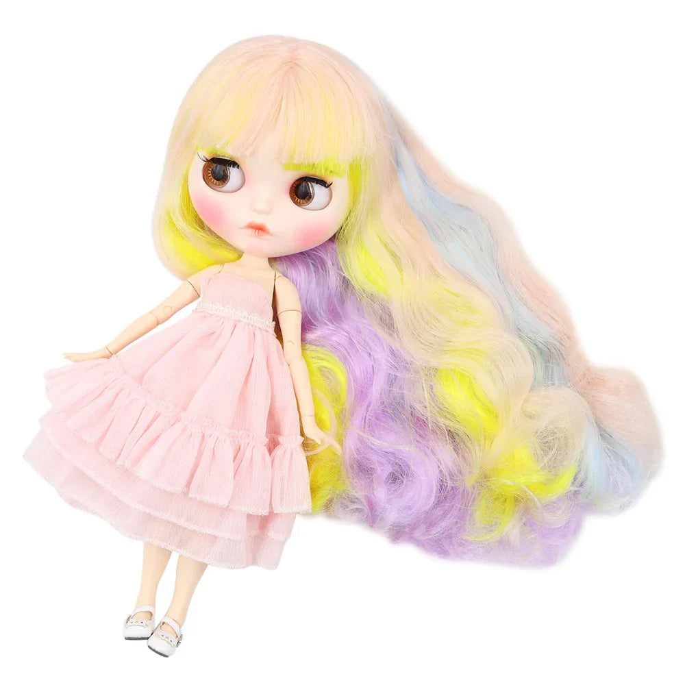 ICY DBS Blyth Doll 1/6 Joint Body DIY BJD toys Fashion Dolls girl gift Special Offer on sale with hand set A&B